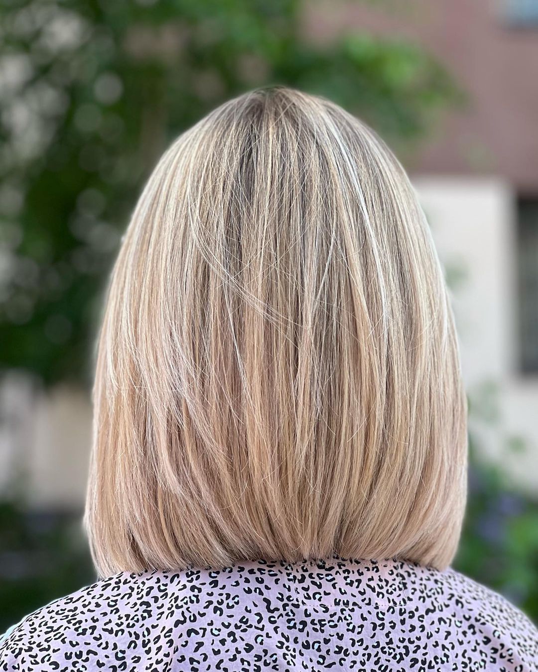 textured lob haircut