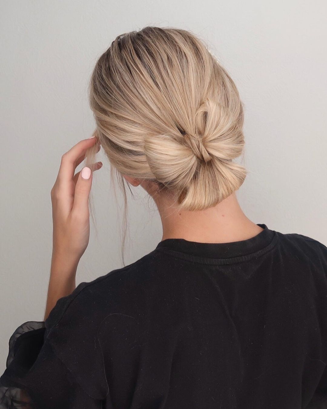 bow updo