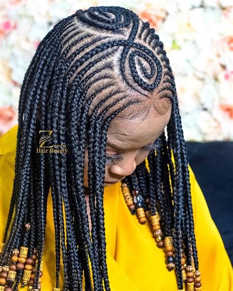 Artistic Tribal Braids braid hairstyles