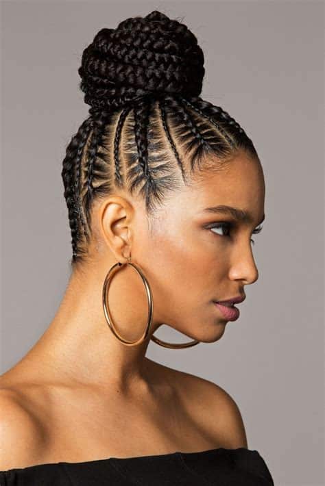 Braided Crown Elegance braided hairstyles