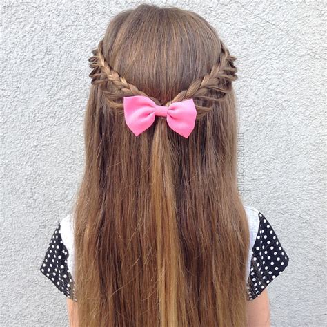 Charming Twisted Crown cute hairstyles