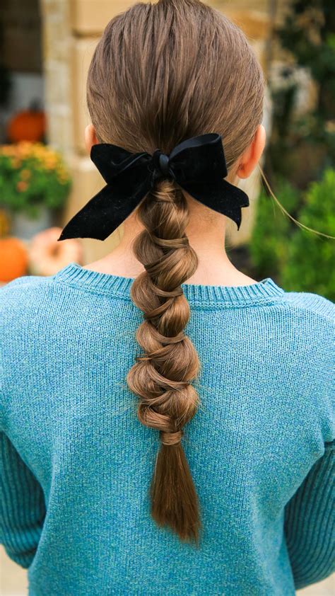 Chic Braided Elegance cute hairstyles