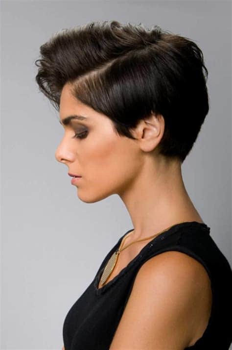 Edgy Undercut Elegance short hairstyles