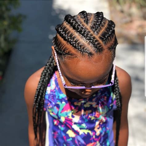 Fresh Goddess Braids hairstyles for girls