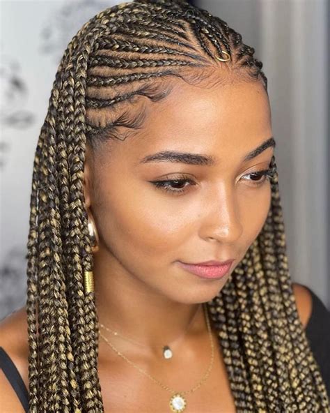 Golden Goddess Braids braided hairstyles