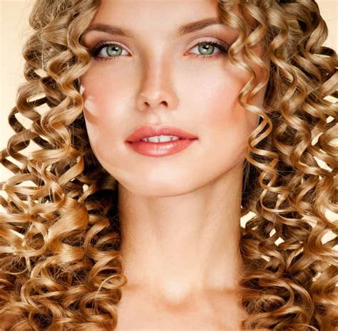 Golden Spiral Curls Example curly hairstyles