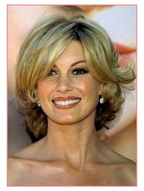 Golden Sun-Kissed Layers hairstyles for women over 50