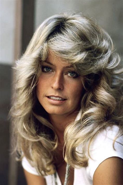 Retro Feathered Blondes 80s hairstyles