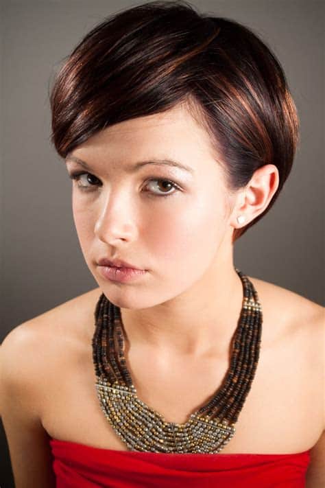 Rich Espresso Balayage short hairstyles