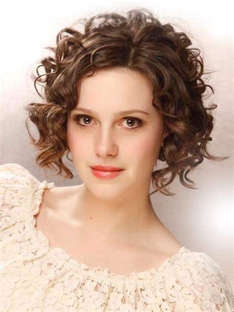 Romantic Curly Bob curly hairstyles