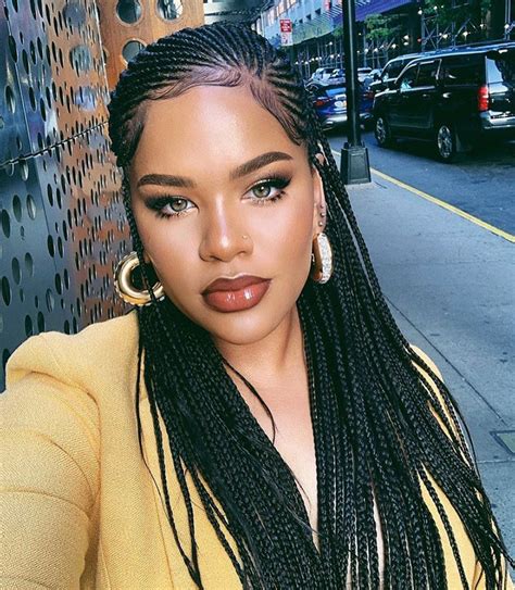 Stylish Long Box Braids braided hairstyles